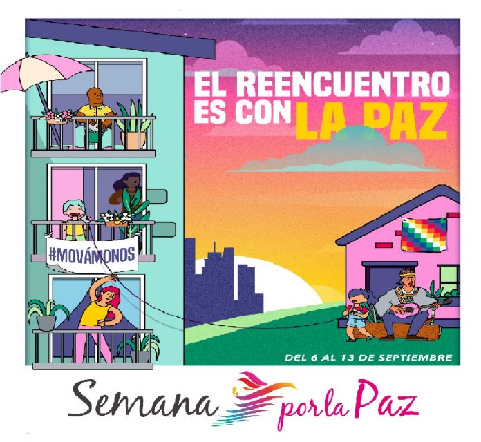 Póster oficial Semana por la Paz